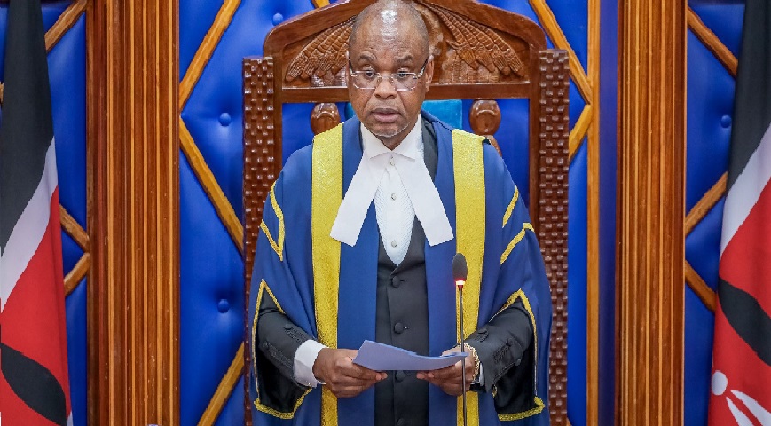 Senate Speaker Amason Kingi